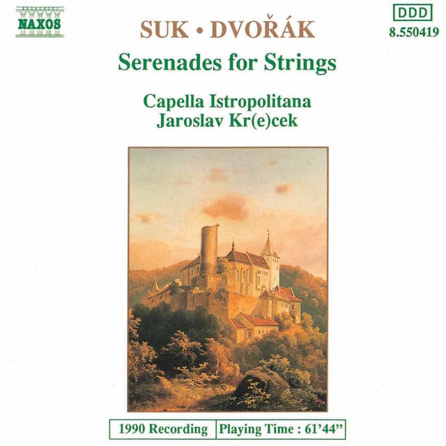 Suk / Dvorak: Serenades for Strings - Josef Suk