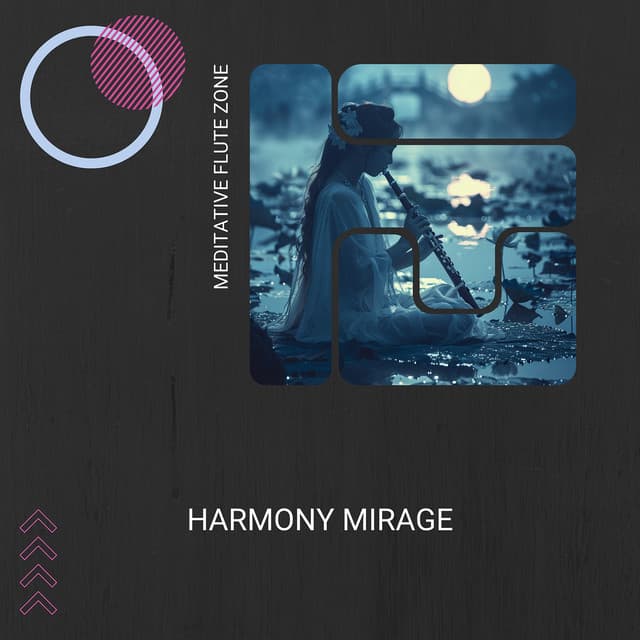 Harmony Mirage: Calming Sands Breezes - Meditative Flute Zone
