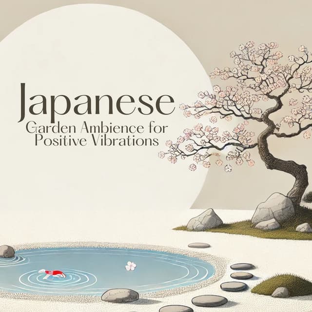 Japanese Garden Ambience for Positive Vibrations - Positive Affirmations Music Zone