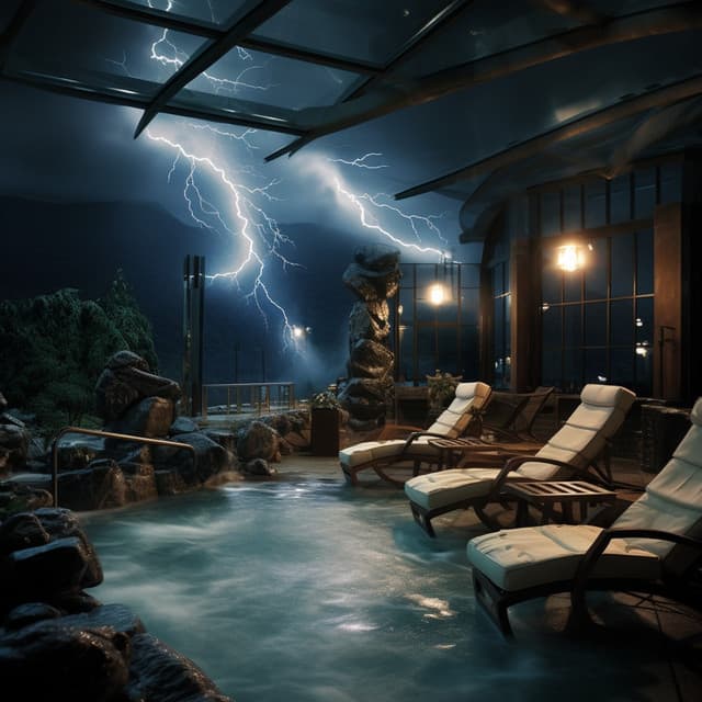 Spa Harmony: Binaural Thunder Sounds - Amazing Spa Music