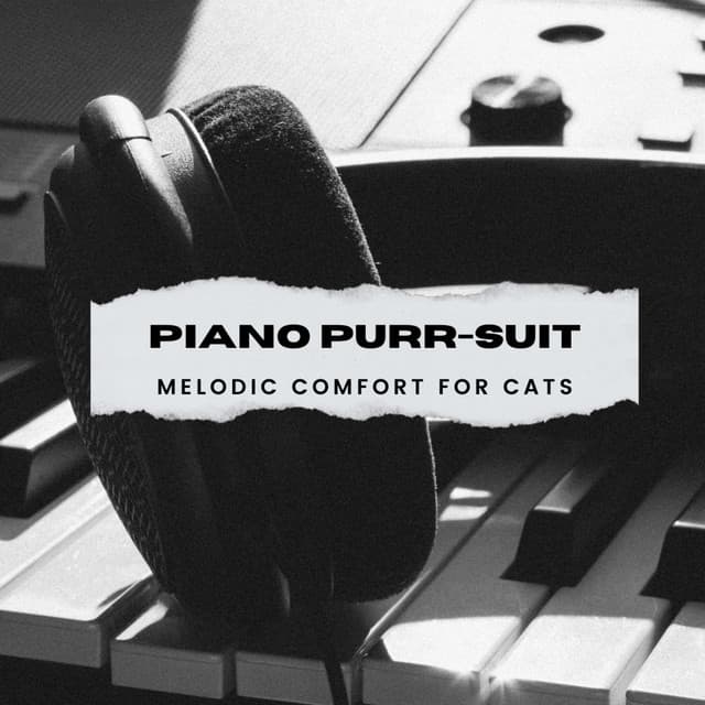 Piano Purr-suit: Melodic Comfort for Cats - Gentle Cat Calm