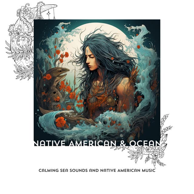 Calming Sea Sounds and Native American Music - Native American & Ocean