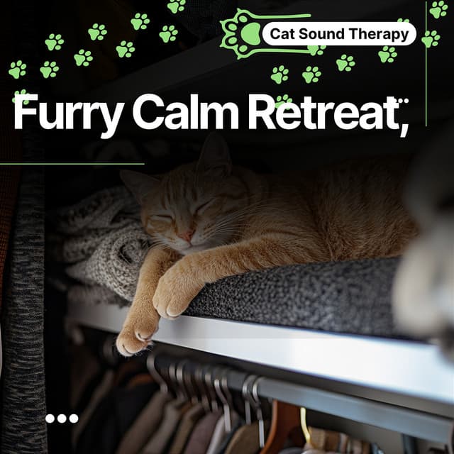 Cat Sound Therapy: Furry Calm Retreat, Hypnotic Moments - Cat & Calm