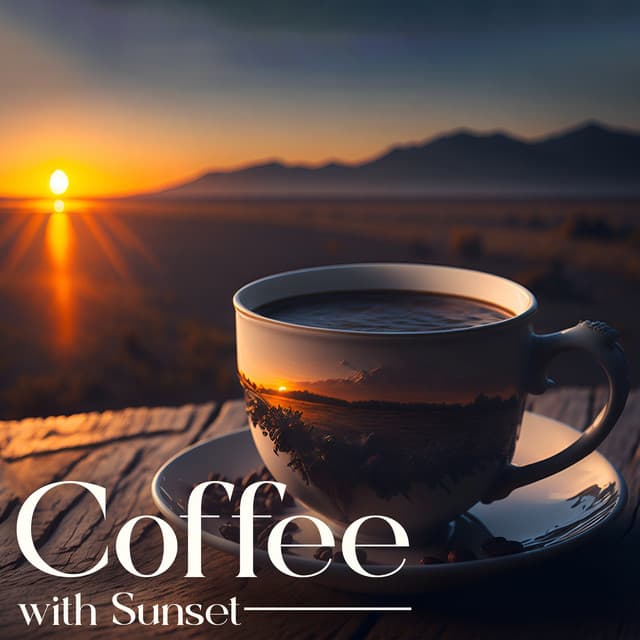 Coffee with Sunset - David Rosan