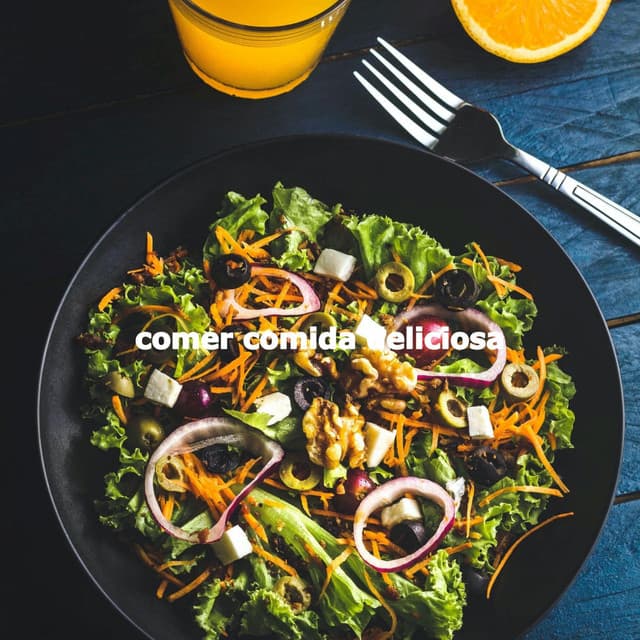 comer comida deliciosa - Morgen Jazz Ambiente