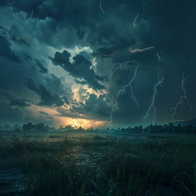 Lluvia Estruendosa: Ritmos De Una Tormenta Binaural - Grabaciones binaurales ritmos