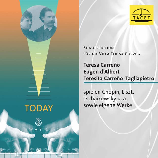 Carreño, d'Albert & Others: Piano Works - Teresa Carreño