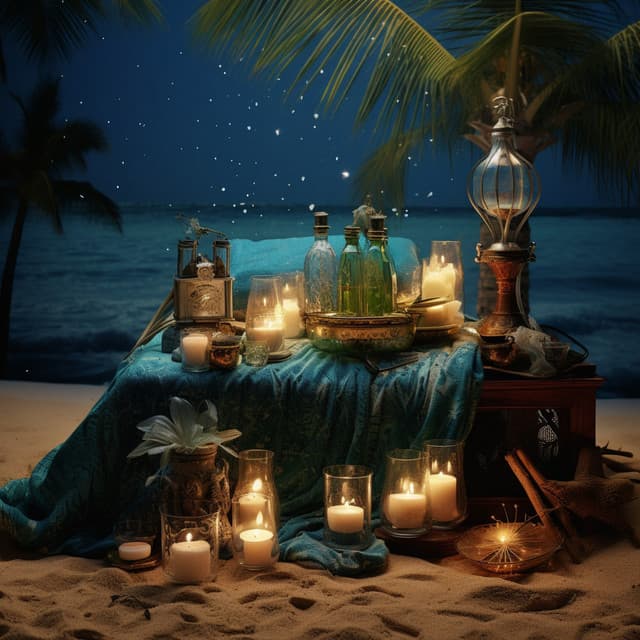 Harmonious Ember Lullaby: Musical Fire Serenity - Lively Nature Sounds