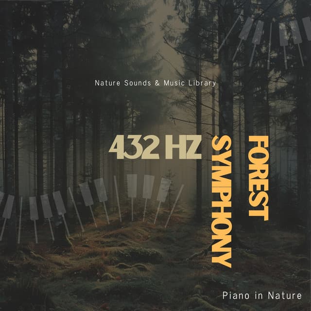 432 Hz Forest Symphony: Piano in Nature - Nature Sounds & Music Library