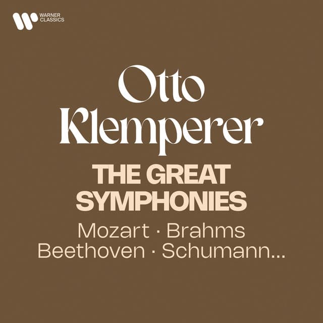 The Great Symphonies: Mozart, Brahms, Beethoven, Schumann... - Otto Klemperer