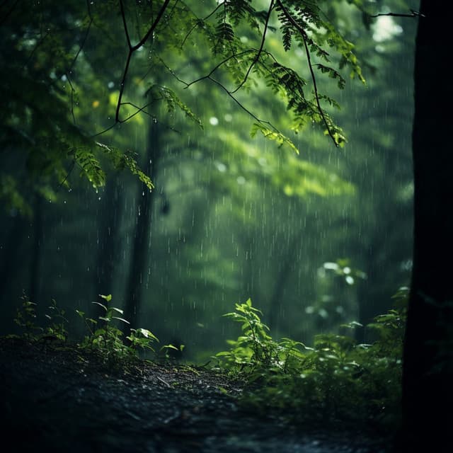 Rain Spa Escape: Soothing Downpour Ambience - Rain Storm Sounds