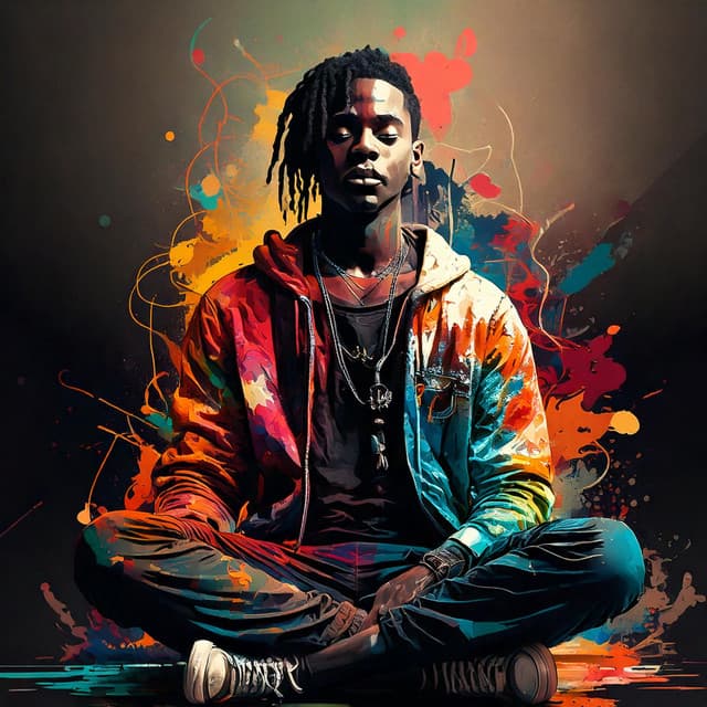 Meditative Rhythms: Hip Hop Tracks for Peace - Binaural Beats Relaxation