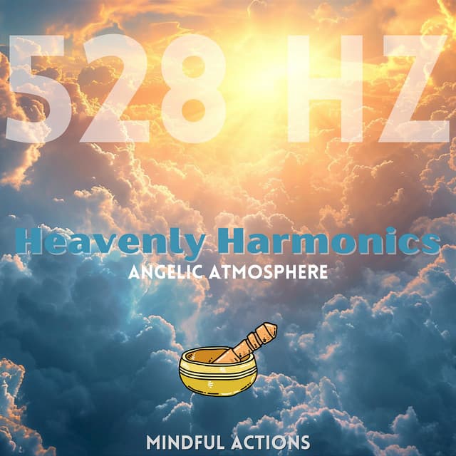 Heavenly Harmonics: 528 Hz Angelic Atmosphere - Mindful Actions