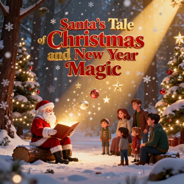 Santa’s Tale of Christmas and New Year Magic - Christmas Song Instrumental
