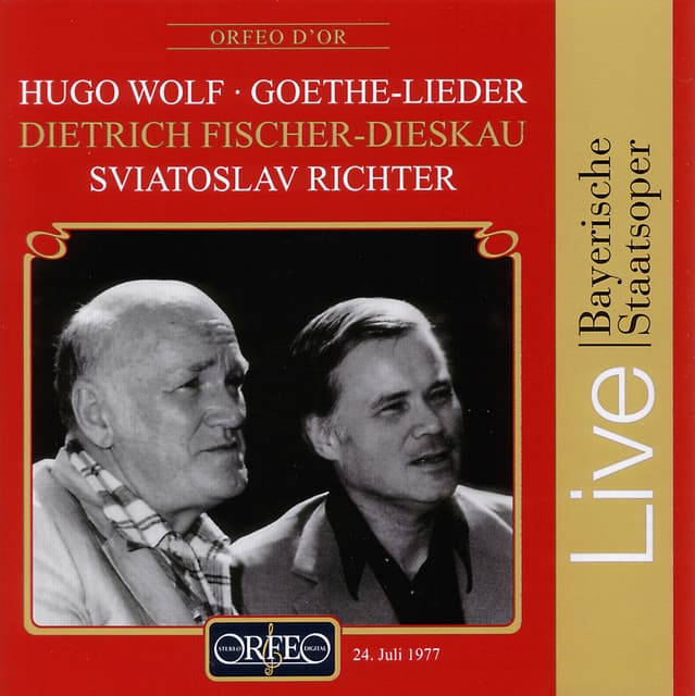 Wolf: Gedichte von J.W. v. Goethe - Hugo Wolf