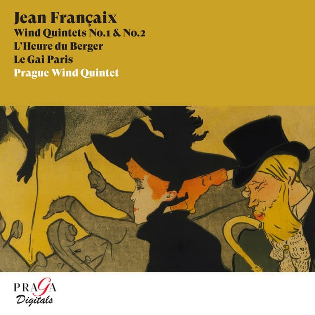 Jean Françaix: Wind Quintets, L'Heure du Berger, Le Gai Paris - Jean Françaix