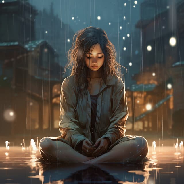 Lluvia Serena: Ritmo Calmante De Meditación - Fuerza atmosférica