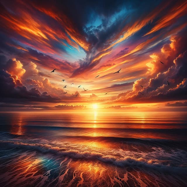 Oceanic Odyssey: Nature's Maritime Serenade - Dronal