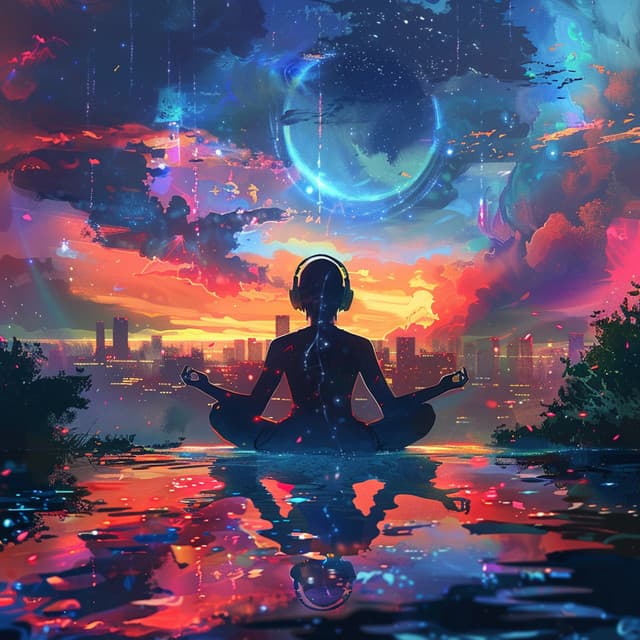 Meditative Lofi Vibes: Harmonious Tones Blend - Gentle Lofi Music