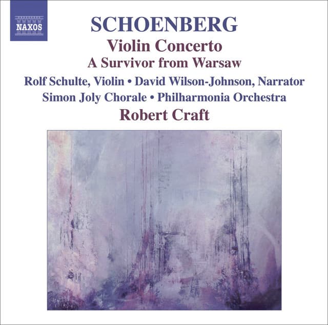 Schoenberg, A.: Violin Concerto / Ode To Napoleon / A Survivor From Warsaw - Arnold Schoenberg