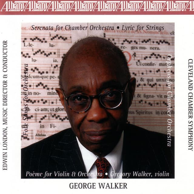 Orchestral Works - George Walker