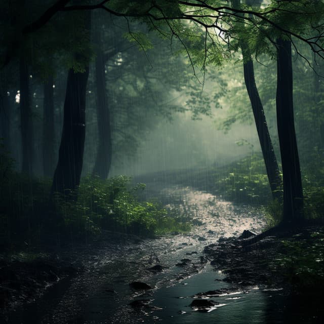 Rain's Sleep Serenade: Soothing Night Showers - Modern Sleep Sounds