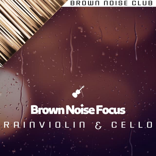Brown Noise Focus with Rain - Brown Noise Club
