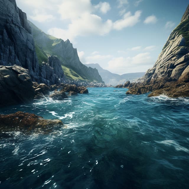 Ocean's Lullaby: Soothing Sounds for Restful Sleep - Music for Sleeping Puppies