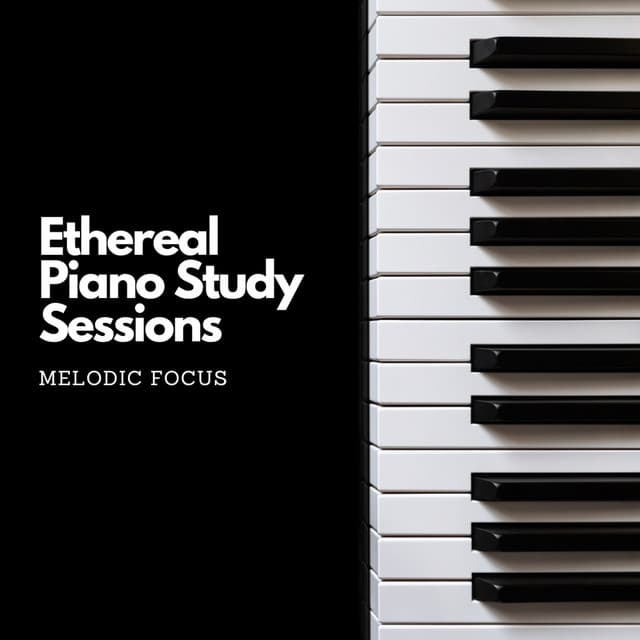Ethereal Piano Study Sessions: Melodic Focus - Piano Music