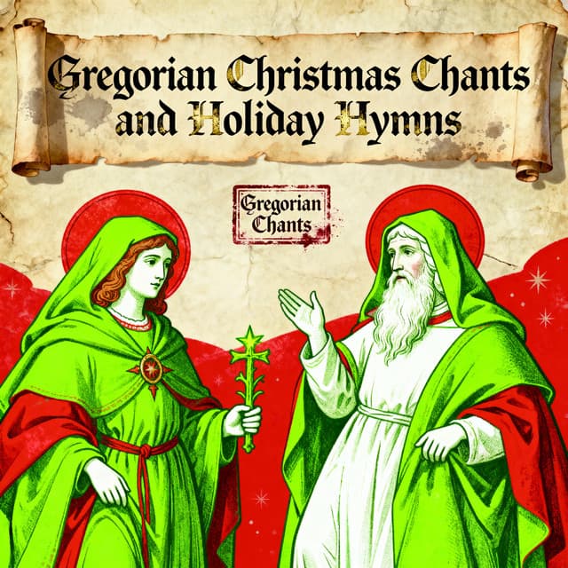 Gregorian Christmas Chants and Holiday Hymns - Gregorian Monk