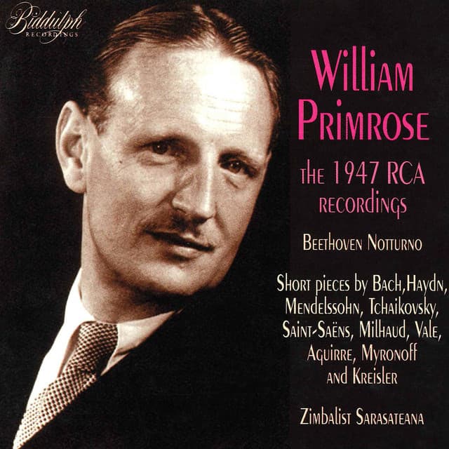 The 1947 RCA Recordings - William Primrose