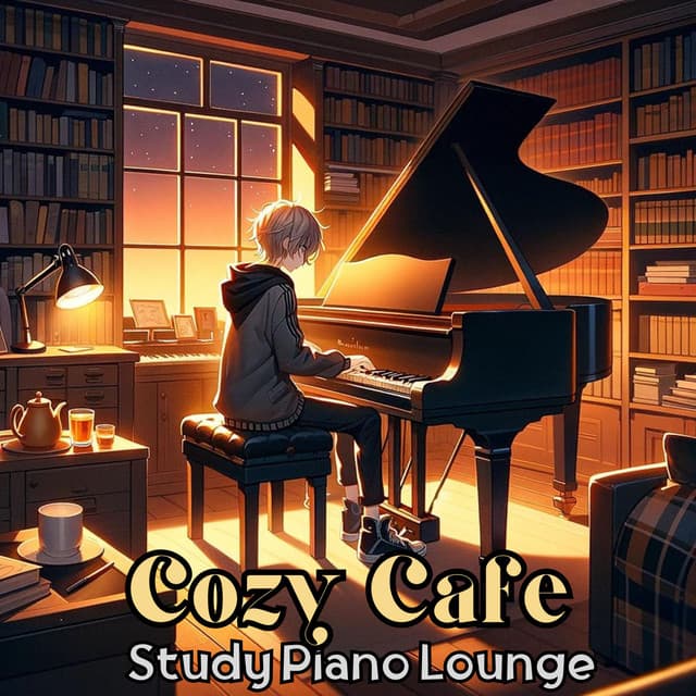 Cozy Cafe Piano Lounge for Study - Exam Study Piano Music Guys