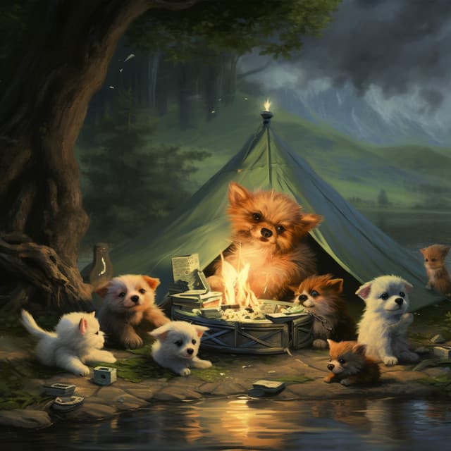 Music combined with Rain: Rainy Comfort for Pets - The Healing Power of Alpha Sounds