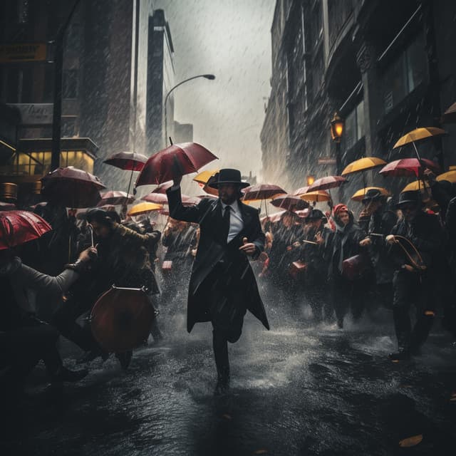 Rain Momentum: Work Dynamic Beats - Ambient Music