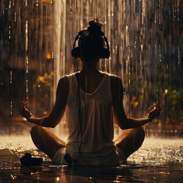 Yoga in Rain: Harmonic Music for Balance - Monkey Yoga