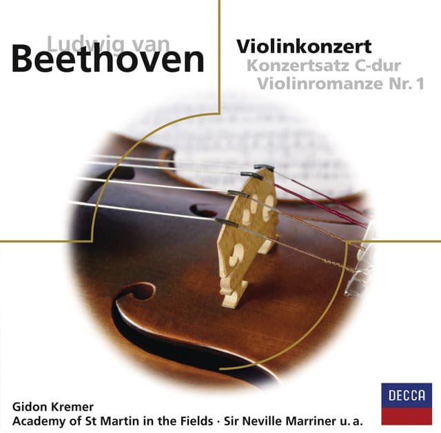 Violinkonzert, Konzertsatz C-dur, Violinromanze Nr.1 - Ludwig van Beethoven