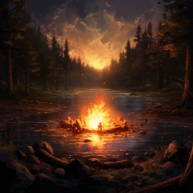 Motete De La Hoguera Para La Concentración: Música En La Hoguera - Etiqueta de la naturaleza