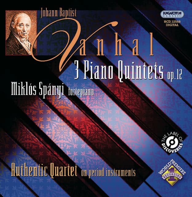 Vanhal: 3 Piano Quintets - Johann Baptist Vanhal