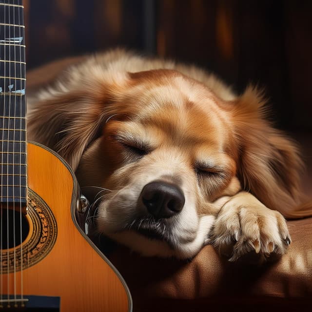 Cuerdas Relajantes: Música De Guitarra Para Perros - Guitarra acústica