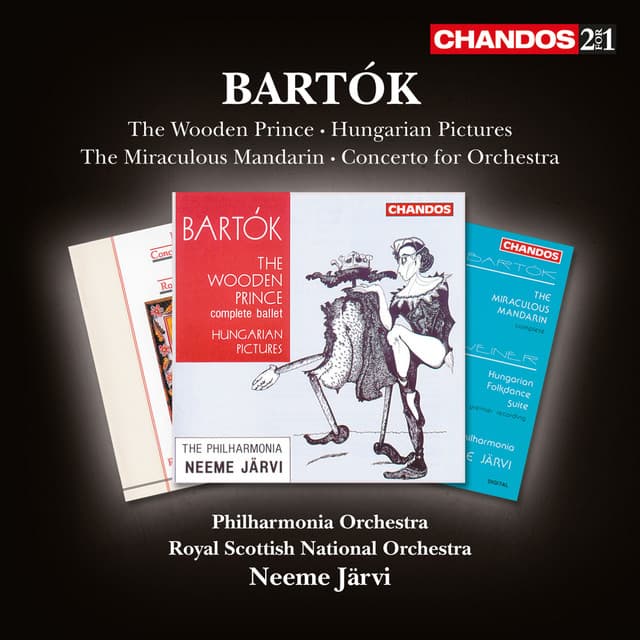 Bartok: The Wooden Prince, The Miraculous Mandarin, Hungarian Sketches & Concerto for Orchestra - Béla Bartók