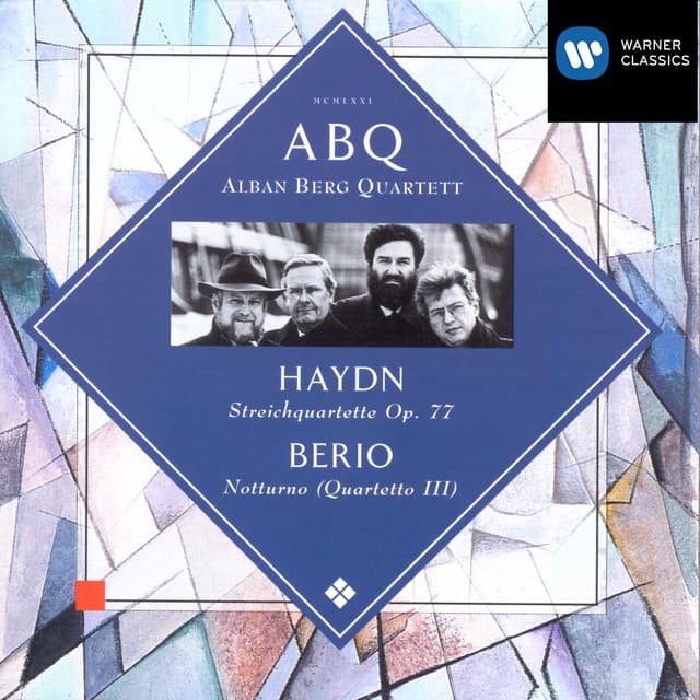 Haydn: String Quartets, Op. 77 - Berio: Notturno - Joseph Haydn