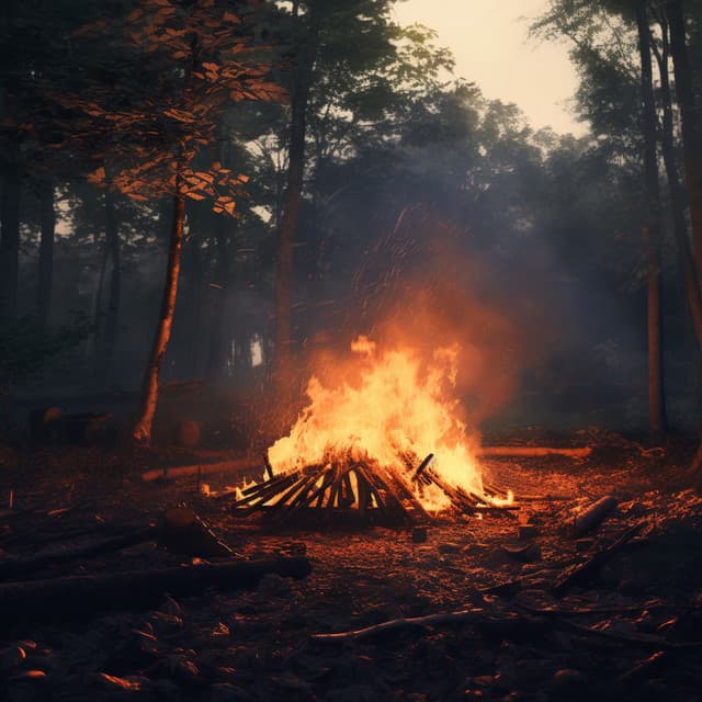 Concentration at the Fireplace: Meditation Music for Clarity - 741Hz Energy Orbiting Manifest Healing