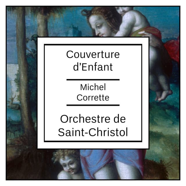 Corrette: Couverture d’Enfant - Michel Corrette