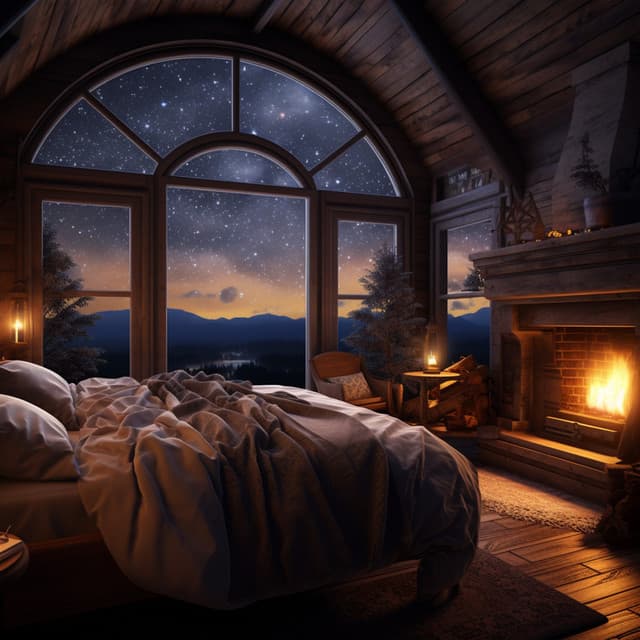 Harmonious Fireside Tranquility: Nature's Embrace - Nature Sounds Like Freedom