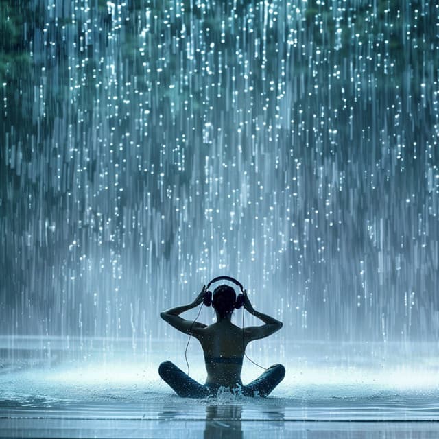 Rains Quiet Balance: Yoga Serene Sounds - Yoga Music Reflections