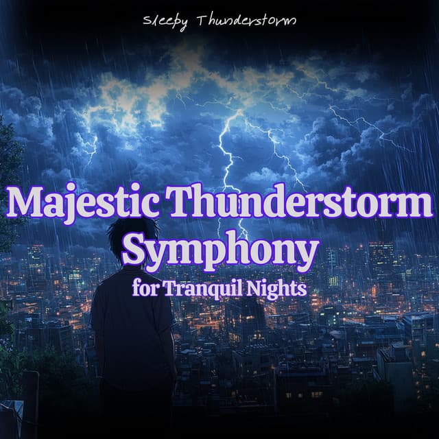 Majestic Thunderstorm Symphony for Tranquil Nights - Sleepy Thunderstorm