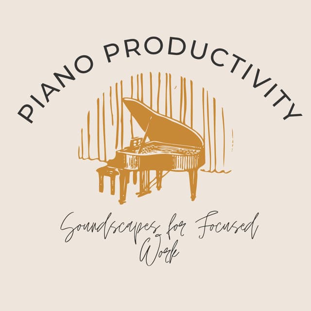Piano Productivity: Soundscapes for Focused Work - Jazz Piano Bar Academy