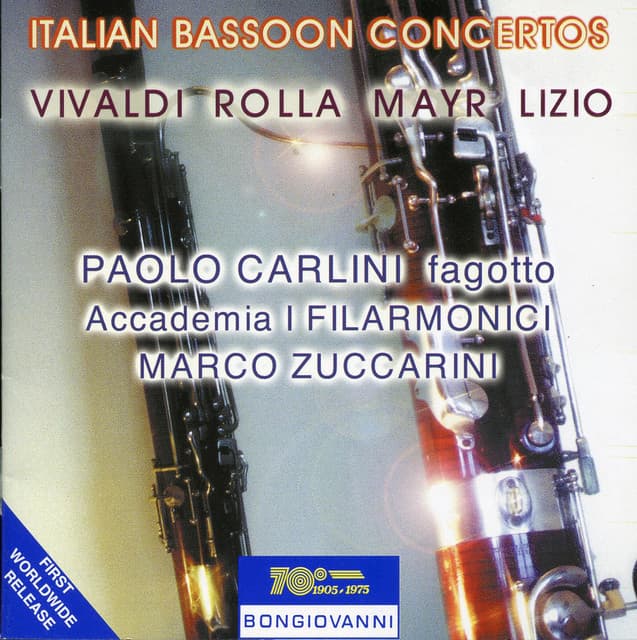 Italian Bassoon Concertos - Paolo Carlini