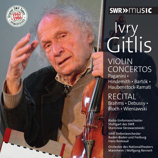 Original SWR Tapes Remastered: Ivry Gitlis - Ivry Gitlis