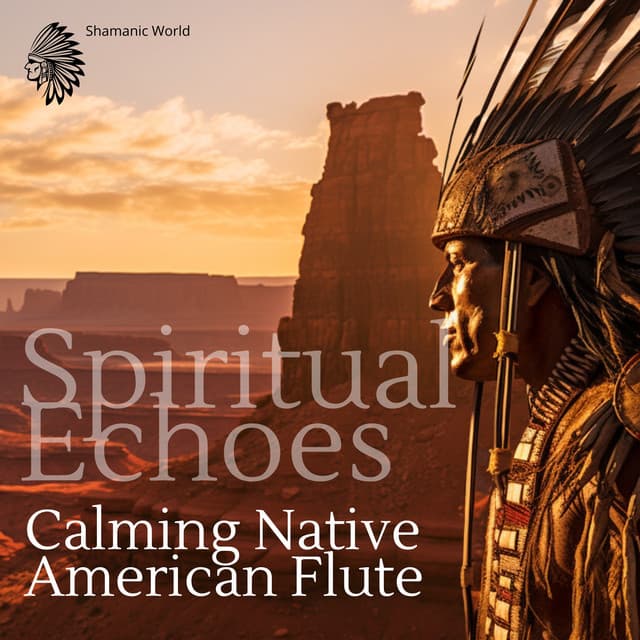 Spiritual Echoes: Calming Native American Flute, Shamanic Drums & Nature Sounds for Deep Peace, Shamanic Visions, and Indigenous Meditation - Shamanic World